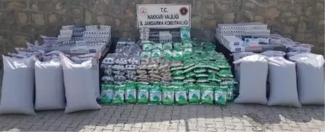 Hakkari gündem haberleri | Hakkari'de 7 bin paket kaçak sigara ve 1 ton kaçak çay ele geçirildi