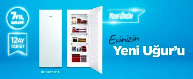 Uğur Derin Dondurucu, yeni ürününü piyasaya sundu