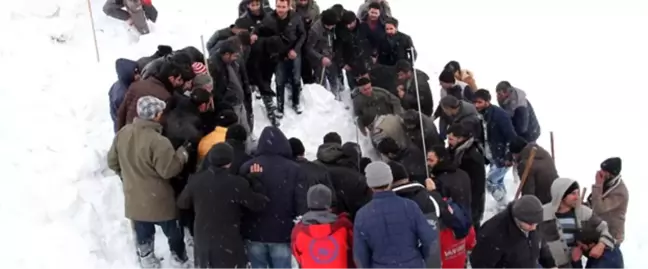 Muradiye'de 2 Kişi Çığ Altında Kaldı
