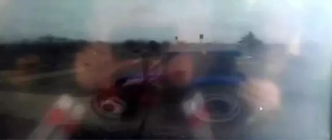 Isparta'da traktör ile yolcu treni çarpışması