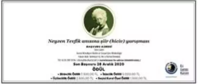 Kartal Belediyesi, Neyzen Tevfik Şiir (Hiciv) Yarışması'nın ilkini düzenliyor