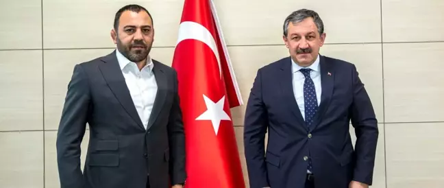Federasyon Başkanımız Gençlik ve Spor Bakan Yardımcımız Sayın Hamza Yerlikaya yı Ziyaret Etti