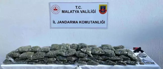 Malatya'da Uyuşturucu Operasyonu: 34.400 Gram Esrar Ele Geçirildi