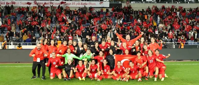 A Milli Kadın Futbol Takımı'nın 2025 Avrupa Şampiyonası Elemeleri B Ligi 1. Grup Maç Programı Belli Oldu