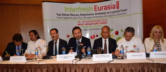 Antalya İnterfresh Eurasia Fuarı'na hazırlanıyor
