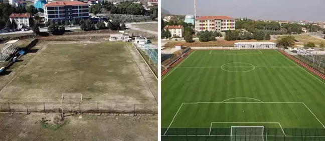 Başkarcı Futbol Sahası Yenilendi