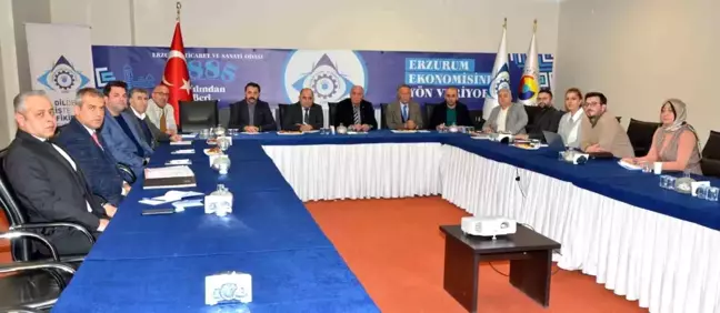 Erzurum Ticaret ve Sanayi Odası Yönetim Kurulu Toplantısı Gerçekleştirildi