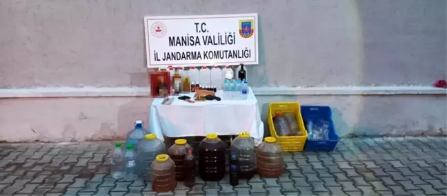 Manisa'da geniş çaplı operasyonda çalıntı araç, silah ve sahte alkol ele geçirildi