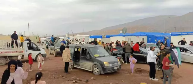 Suriyeliler Adıyaman'da Kutlama Yaptı