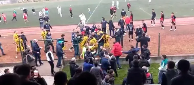 Termespor - Genç Bafraspor Maçında Tartışma Kavgaya Dönüştü
