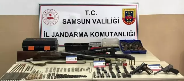 Samsun'da Kaçak Silah İmalathanesi Ele Geçirildi