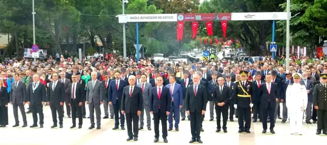 Muğla'da cumhuriyetin 100'üncü yılı kutlanmaya başladı