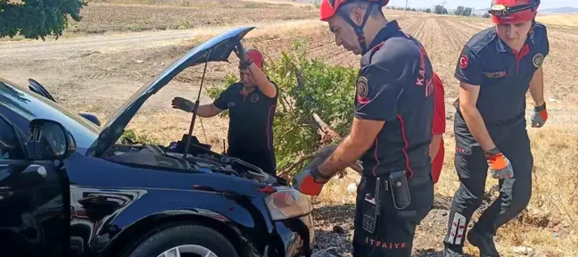 Kahramanmaraş'ta Trafik Kazası: 2 Yaralı