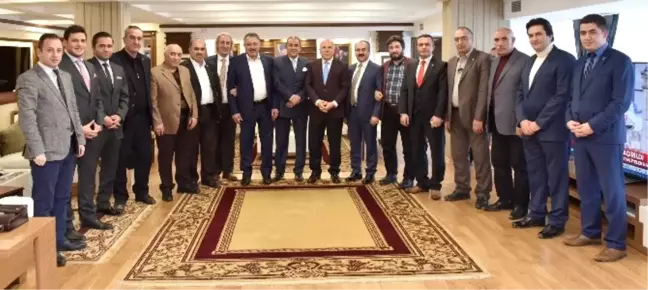 Gazeteci Erkan Tan Başkan Sekmen'i Ziyaret Etti