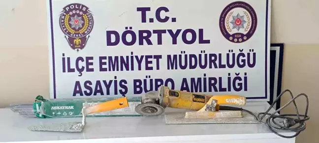 Hatay'da İş Yerinden 150 Bin TL Değerinde Malzeme Çalan Şüpheliler Yakalandı