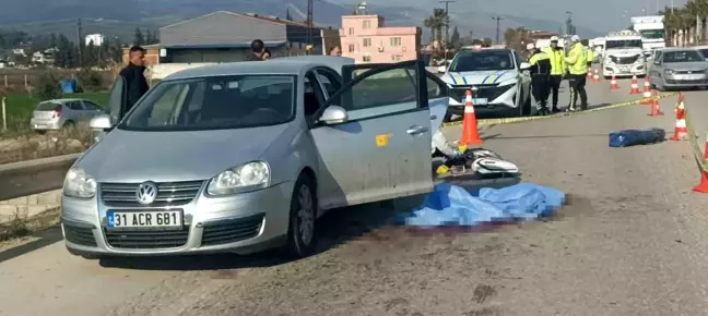 Antakya'da Motosiklet Kazasında Genç Hayatını Kaybetti