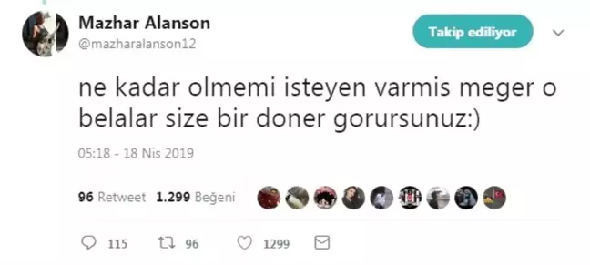 Alanson 'Yoğun Bakım' İddialarını Yalanladı