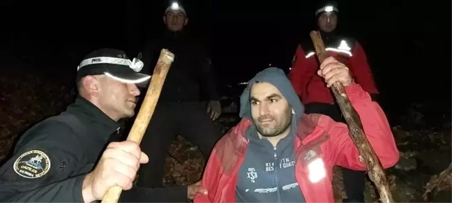 Uludağ'da kaybolan dağcı 7 saatlik çalışma ile bulundu