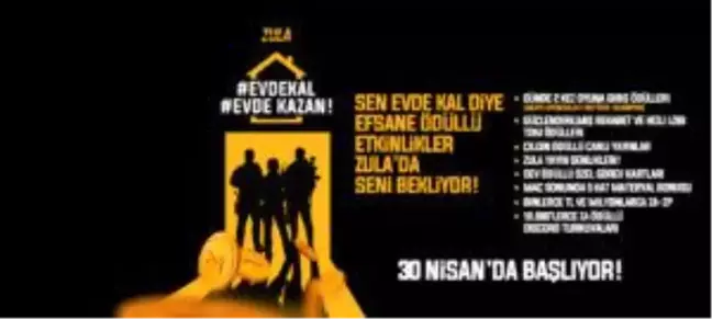 Zula EvdeKal-EvdeKazan Şenliği Başlıyor!
