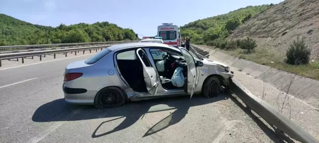 Eskişehir'de trafik kazası, 3 kişi yaralandı