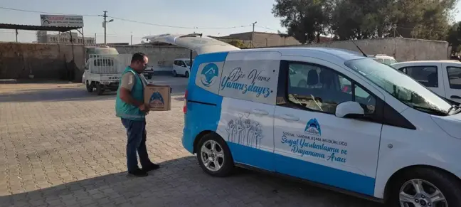 Şanlıurfa'da çölyak hastalarına gıda kolisi dağıtıldı