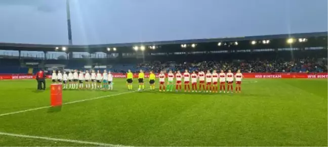 Kadın A Milli Futbol Takımı, Almanya'ya mağlup oldu