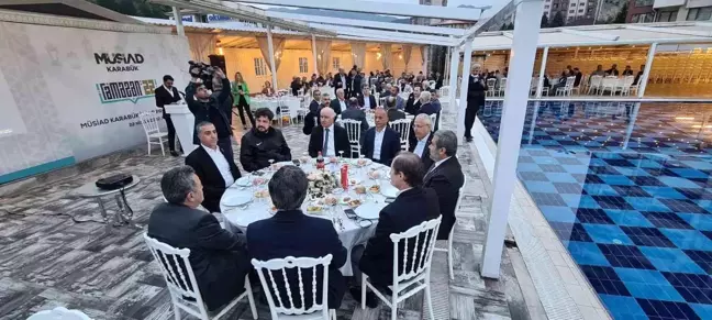 MÜSİAD Karabük'ten iftar yemeği