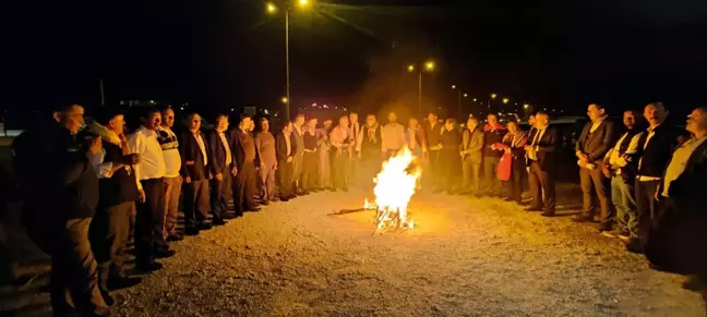 İlk çoban ateşi Acıpayam'da yakıldı