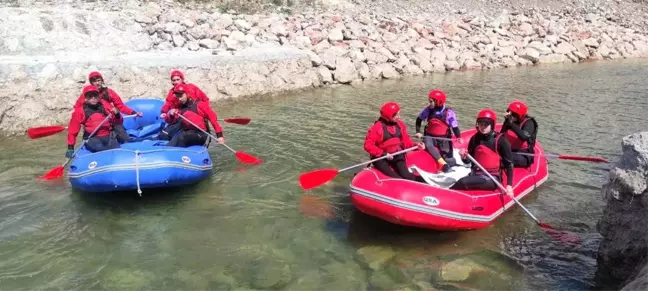 Yozgat'ın ilk ve tek rafting takımı Türkiye Şampiyonasına hazır