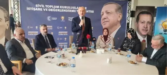 Ulaştırma Bakanı Karaismailoğlu sivil toplum kuruluşları ile istişare toplantısına katıldı