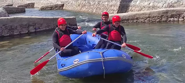 Yozgat'ın ilk ve tek rafting takımı, Türkiye ikincisi oldu