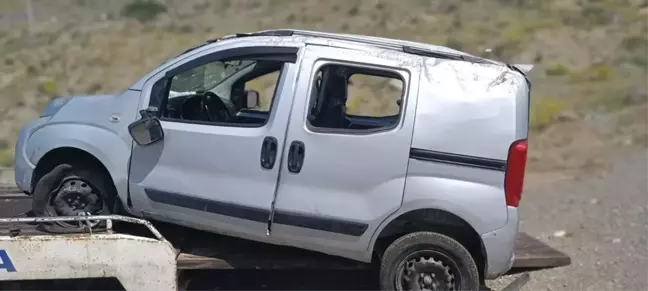 Kars'ın Kağızman ilçesinde otomobil kazası: 1 ölü, 3 yaralı