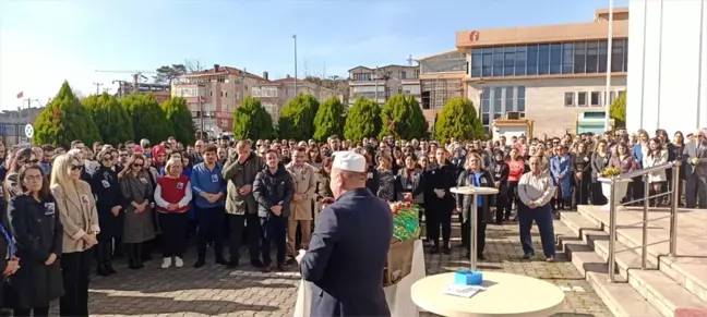 Zonguldak'ta tedavi gören savcılık katibi için tören düzenlendi