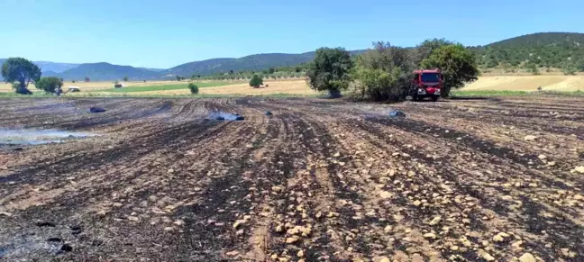 Bilecik'te Yangın Çıkaran Şüpheli Gözaltına Alındı