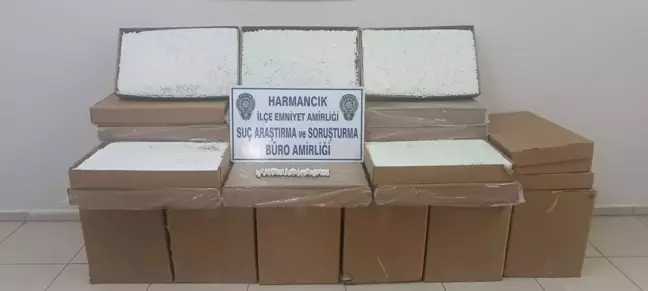 Harmancık'ta Kaçak Sigara Operasyonu: 270 Bin Dolu Makaron Ele Geçirildi