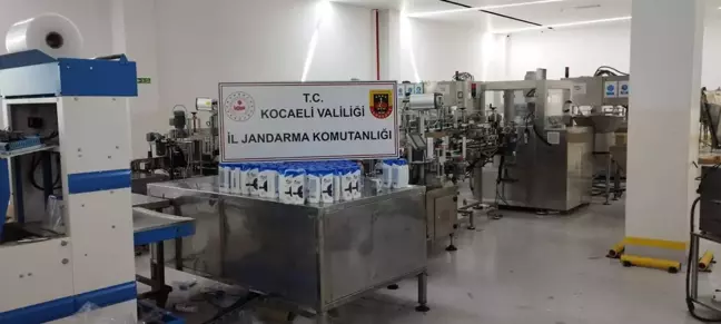 Kocaeli'de Sahte Şampuan ve Kaçak Ürün Operasyonu