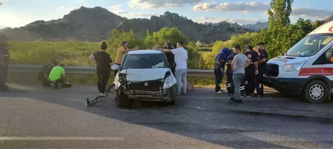 Çorum'da trafik kazası: 3 kişi yaralandı