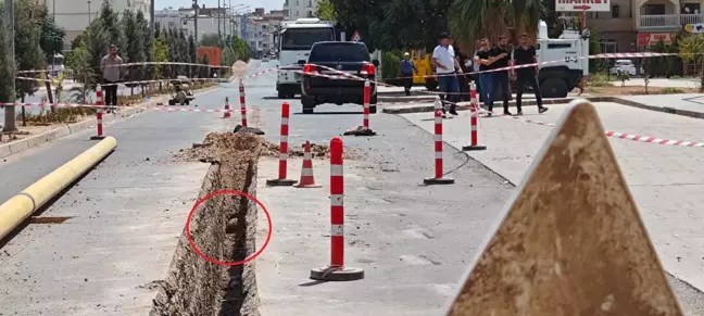 Nusaybin'de Doğal Gaz Hattı Kazısında El Yapımı Patlayıcı Bulundu