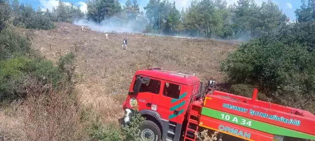 Bursa'da Büyükorhan'da Orman Yangını Kontrol Altına Alındı