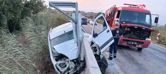 Çanakkale'de Otomobil Kazası: 1 Ölü, 1 Ağır Yaralı