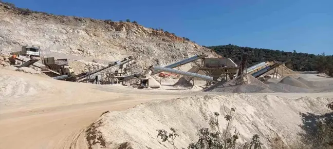 Aydın'daki Kum Ocağındaki Çalışmalar Durduruldu