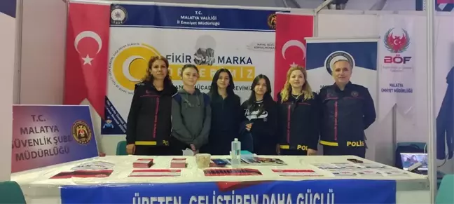 Malatya Fuarında Korsanla Mücadele Standı Açıldı