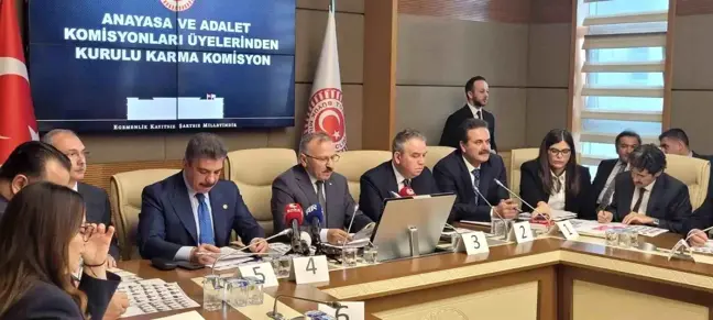 TBMM'de HSK Üye Seçimi İçin Alt Komisyon Kuruldu