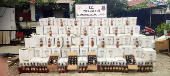 İzmir'de 3 Milyon TL Değerinde Kaçak İçki Ele Geçirildi