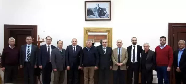 Ankara Aydınlılar Derneği'nin Yeni Yönetiminden Aydın Ticaret Borsası'na Ziyaret