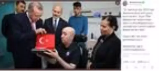 Bakan Soylu'dan 'Turgut Aslan' paylaşımı: Sen bizim kahramanımızsın