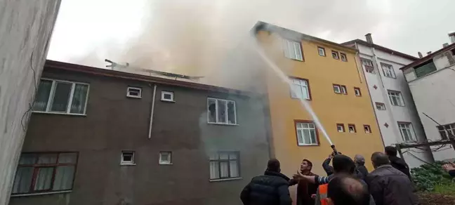 Ordu'da ev yangını