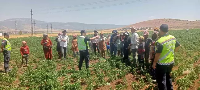 Gaziantep'te 357 Tarım İşçisine Trafik Güvenliği Eğitimi Verildi