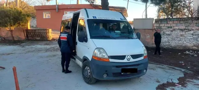 Aydın'da Jandarma, Okul Servislerini Denetledi