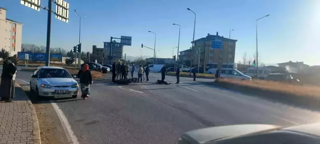 Samsun'da Trafik Kazası: Motosiklet Sürücüsü Yaralandı